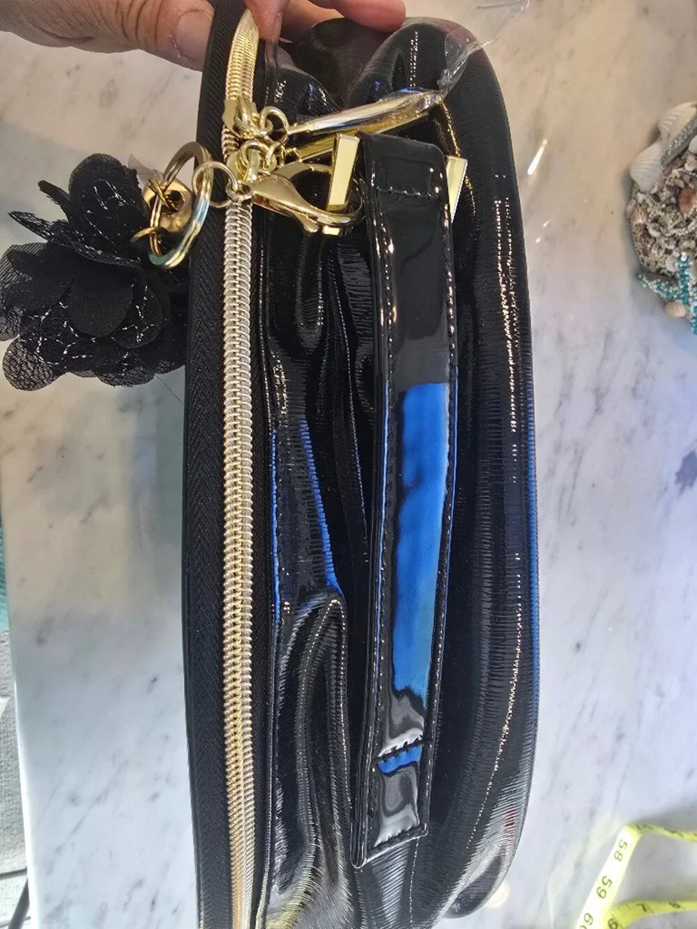 NWOT Lancome Cosmetic/Train Case